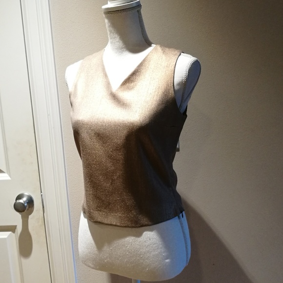 Versace Gold Vest and Jacket Set #051 150 - Picture 4 of 6